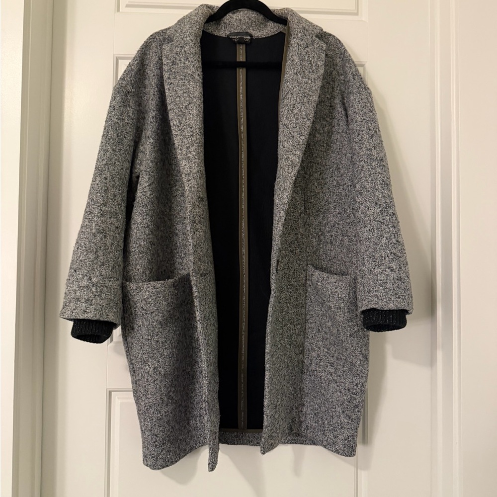 Topshop Gray Coat